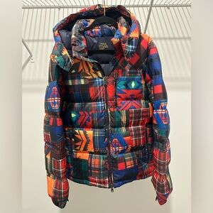 Polo Ralph Lauren Limited Edition Southwestern Aztec Down Puffer Jacket